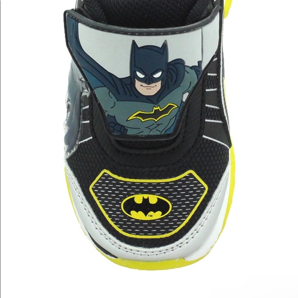 Batman Toddler Boys Light-Up Kids Shoes Children Sneakers Brand New! - Picture 5 of 6